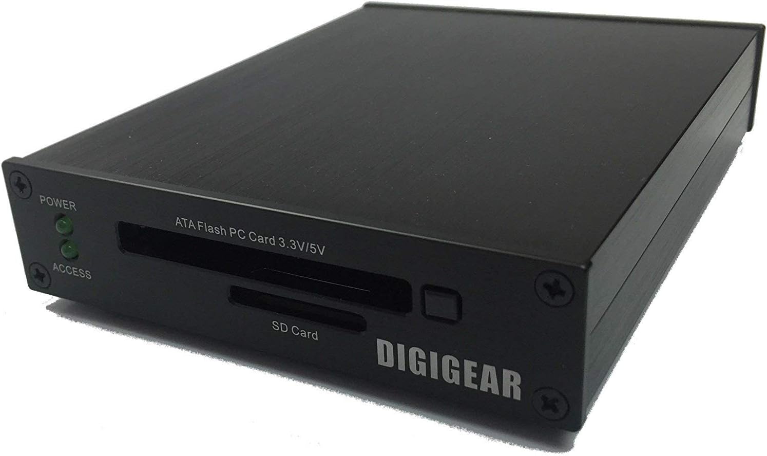 UATASD DIGIGEAR ATA Flash PCMCIA PC Card & SD/SDHC/SDXC to USB 3.0 Industrial Grade Card Reader