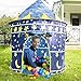 Kiddzery Castle Play Tent, Includes Free Kaleidoscope, Great Gift Idea for Boys & Girls – Foldable Pop Up Prince House Design for Child Development & Learning - Sturdy & Durable for Indoor/Outdoor Use