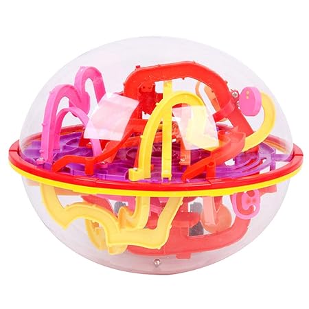 MKYVERAY Maze Ball, 3D Puzzle, Kugel Labyrinth,299 Etappen