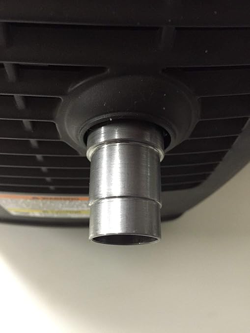 GenExhaust for Champion 2000 watt Inverter Generator 1" Exhaust Extension Hardware