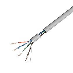 1000ft Cat5e Solid 24AWG Cable UTP Cat5 Bulk Pull