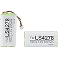 2-Pack Battery for Motorola Symbol LS4278 LS4278-M LI4278 DS6878 Barcode Scanner 800mAh 3.6V Ni-Mh PN 82-67705-01 BTRY-LS42RAAOE-01