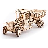 UGEARS 3D Self Propelled Wooden Model UGM 11 Truck