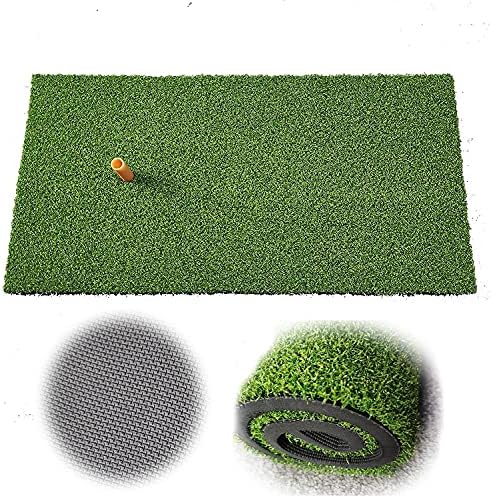 HH-GOLF Rollable 12”x24” Residential Non-Slip Golf Practice Hitting Mat with Rubber Tee Holder HH-GOLF Rollable 12”x24” Residential Non-Slip Golf Practice Hitting Mat with Rubber Tee Holder