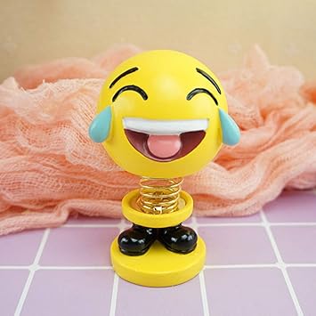 Houeglass Serviceable Emoji Doll Novelty Cute Shaking Head