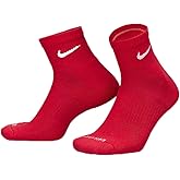 Nike Everyday Plus Cushioned Training Ankle Socks (6 Pairs), Small-X-Large, Rainbow