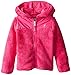 Nautica Girls' Sherpa and Nylon Full Zip Jacket with Hood