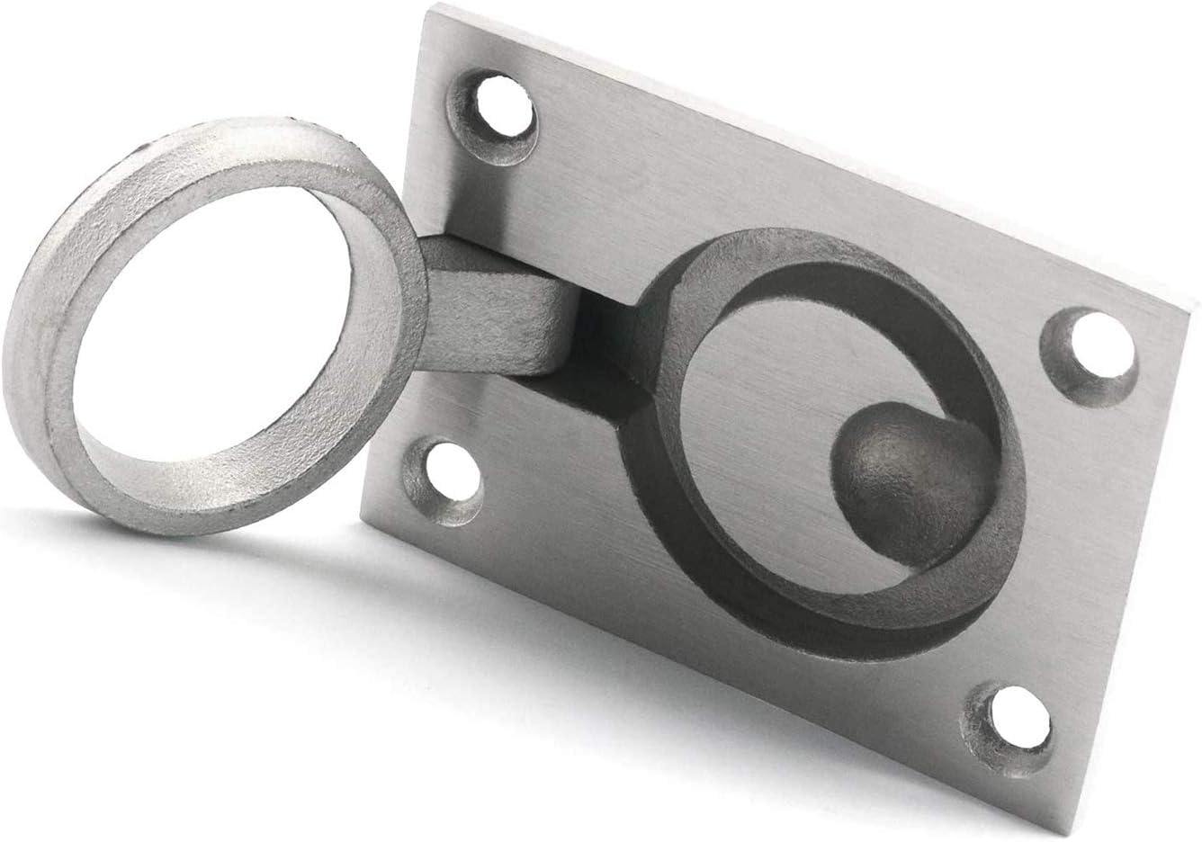 Bestgle 2 Packs Flush Ring Plull Handle Hatch Locker - Image 5