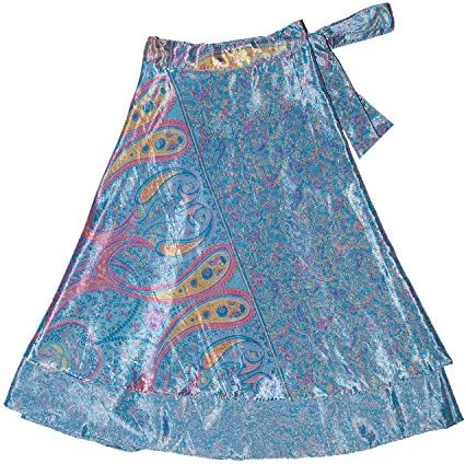 Magic Skirt - [Premium Selection] - 3/4 Length Silk Blend Convertible Wrap Skirt (A860)