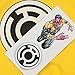 Green Lantern Sinestro Corps Logo T Shirt & Stickers (X-Large)