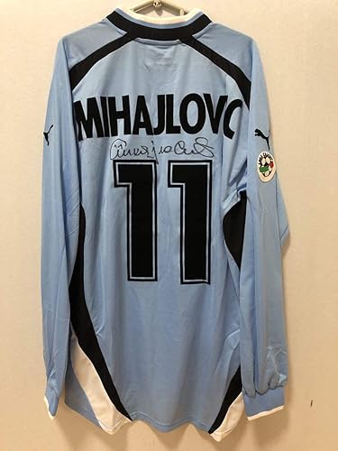 Amazon Co Jp ラツィオ ミハイロビッチ 選手用 ユニフォーム サイン入り ホビー 通販