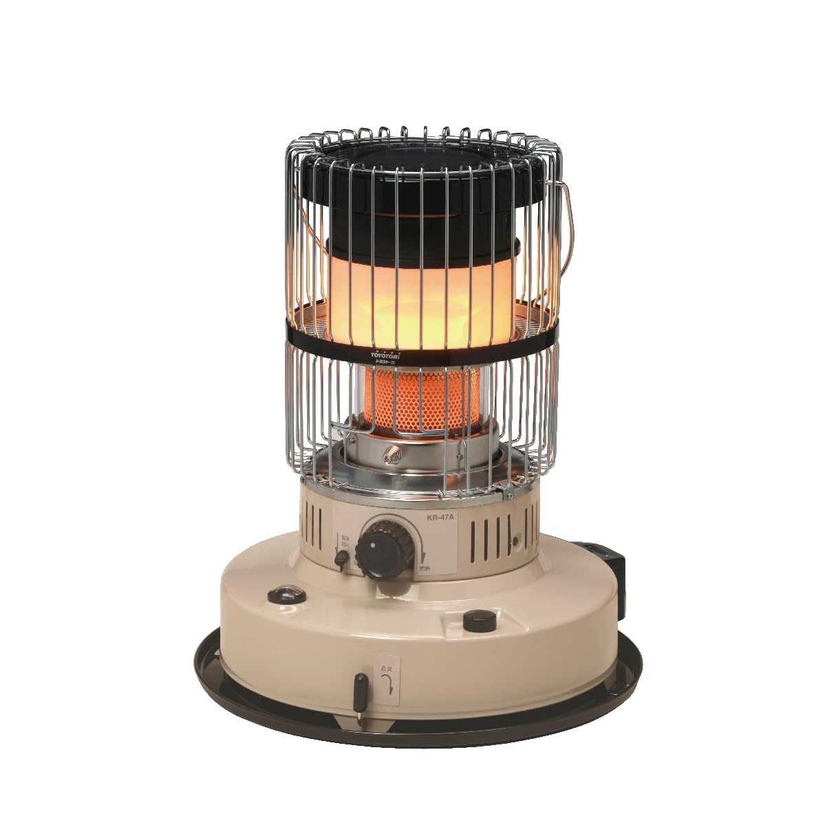 【トヨトミ】 対流形 石油ストーブ KR-47A (C) ベージュ ダブルクリーン レトロ おしゃれ【コンクリート17畳/木造11畳まで】商品画像