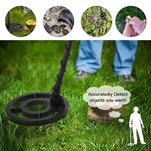 Noeler Metal Detector,High Accuracy Detector with Pinpoint Function,Professional Waterproof Metal Detectors for Adults and Kids (Size 1)