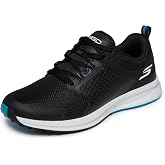 Skechers Men's Quest Spikeless Golf Shoe | Golf, ECO FLIGHT Cushioning, Water Repellent, Spikeless Traction, Breathable Knit, lightweight