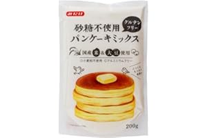 MITAKE JAPANESE GLUTEN FREE RICE POWDER PANCAKE MIX 200g, NO SUGAR ADDED, LIGHT FLUFFY CREAMY TASTE