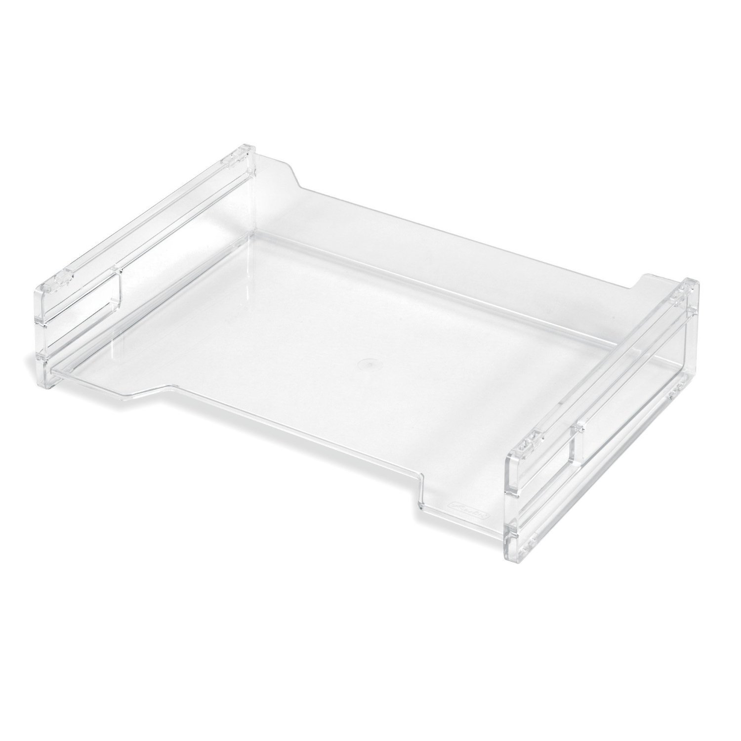 Herlitz A4 Oblong Transparent Stackable Letter Tray