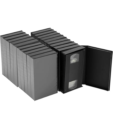 Amazon.com: BOATISLE 15 Pack VHS Album Case, Black VHS Tape