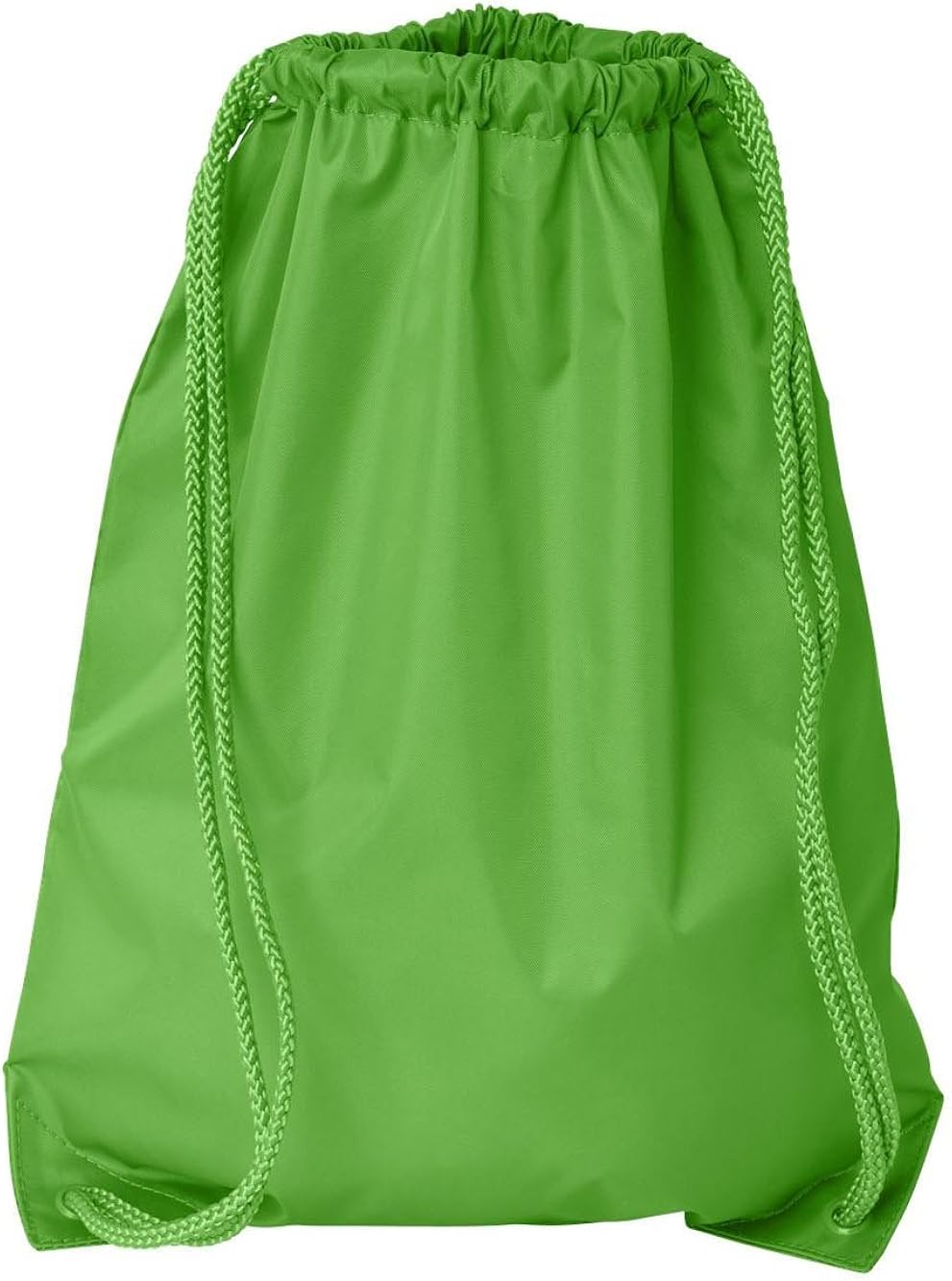 lime green drawstring bag