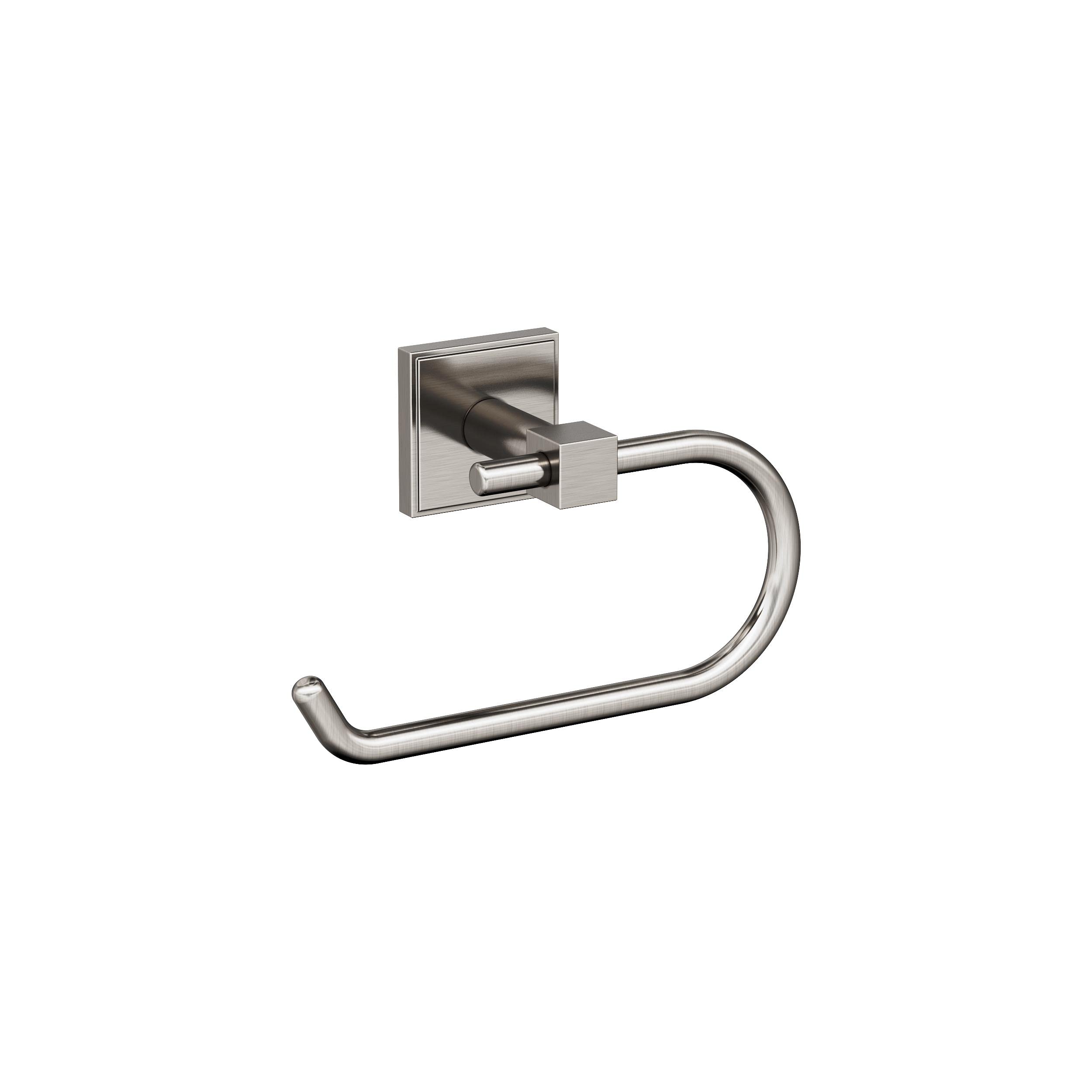 Amerock | Toilet Paper Holder | Satin Nickel | Appoint | Single Post Tissue Holder | Bath Hardware | Bathroom Accessories
