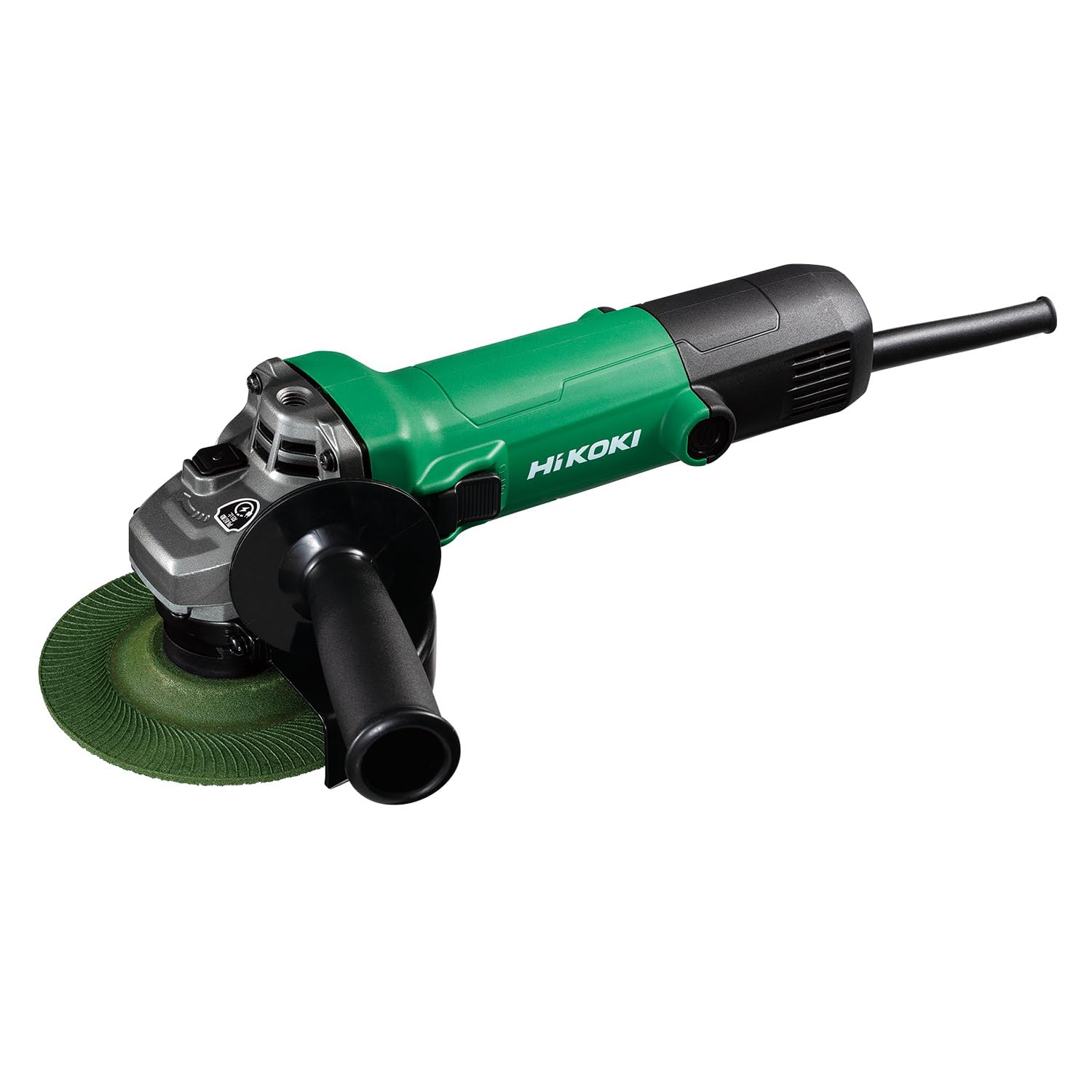 HiKOKI(ハイコーキ) AC100V 125mm ディスクグラインダー スライドスイッチタイプ ソフトスタート 再起動防止機能付き G13SH7(S）商品画像