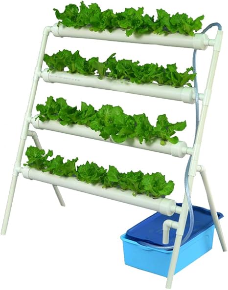 Amazon Ec Grow 水耕栽培キット 土を使わず 室内栽培 野菜育成 家庭菜園 ベランダ 水耕栽培システム Diy 工具 ガーデン
