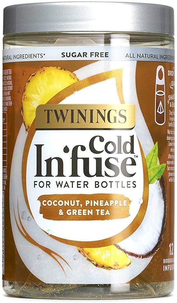 Twinings Cold Infuse Coconut Pineapple Green 12 Tea Bags Amazon.ca