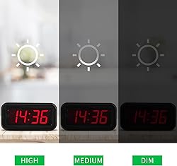 Alarm Clock, LED Digital Clock, Small Wall