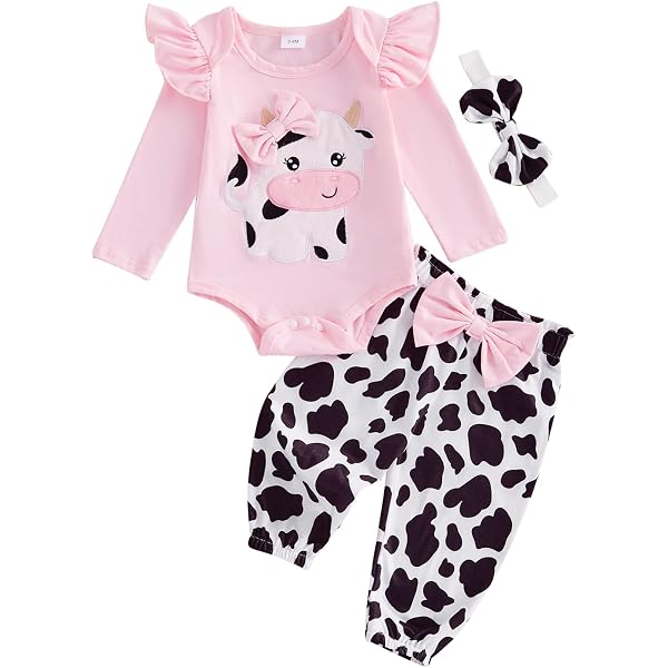 Newborn Baby Girl Christmas Outfit Set - Ribbed Romper, Velvet Suspender Skirt & Headband 3Pcs