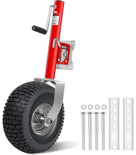Beach Boat Jack 13 Inch Heavy Duty Rotatable Tongue Jack Screw On 2000 - View #3