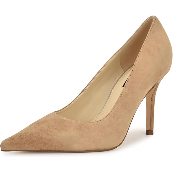 Amazon.com | Nine West Women's Jinnie Pump, Ivory Patent 150, 5