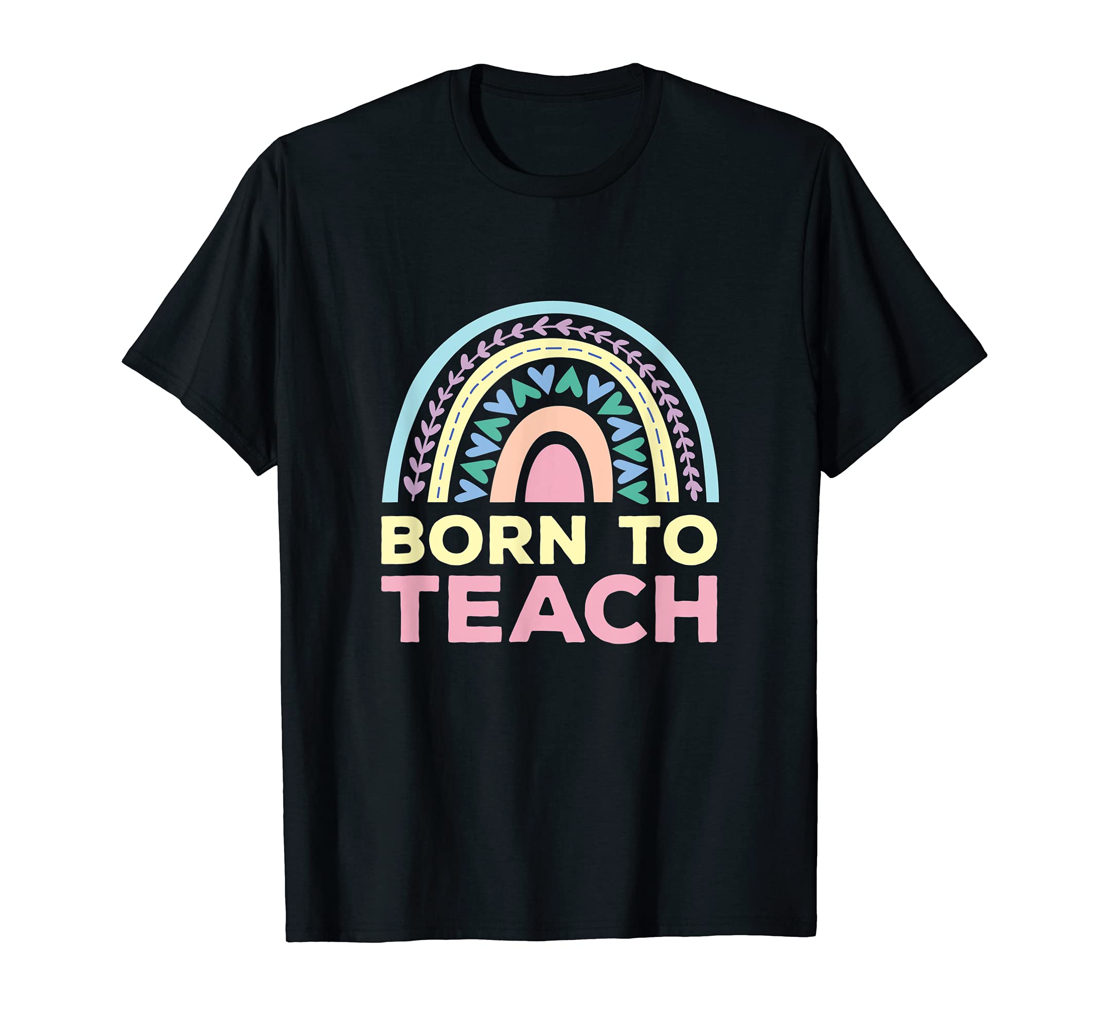 Born To Teach Saying - Teacher Teaching Students Quote T-Shirt
