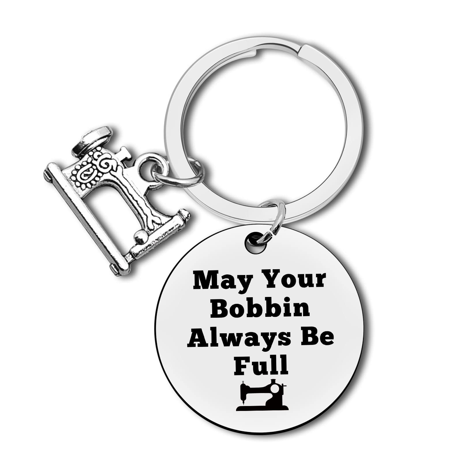 Dabihu Sewing Gifts for Sewing Lovers Keyring Quilting Gifts for Quilters Keychain Dressmaker Seamstress Present for Costume Designer Quilters Seamstress Mom Grandma Christmas