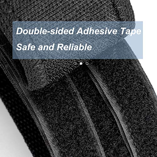 Qeedy Bike Pedal Straps Pedal 2 Pieces Bicycle Feet Strap Pedal Straps Toe Clips Straps Tape for Fixed Gear Bike (Blue)