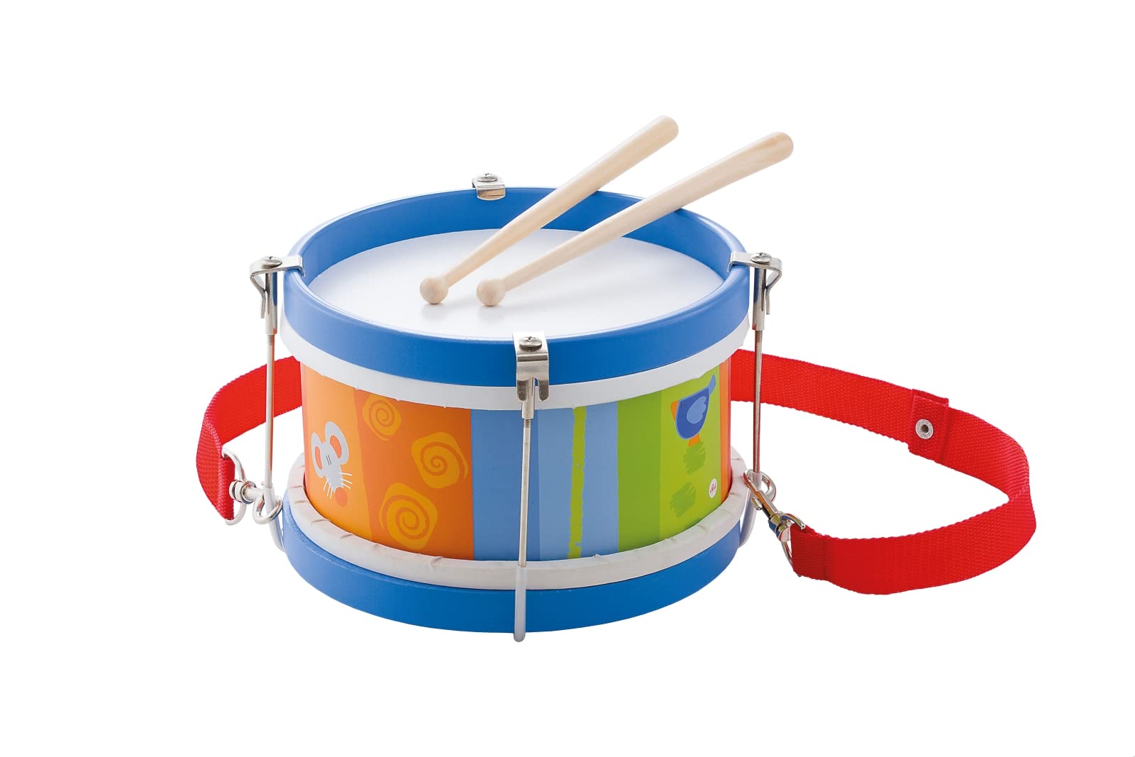 Drum | Sevi | kids toy instruments. Musical game for children to learn to play | 22x16x22cm | Wooden musical instruments | model 82013