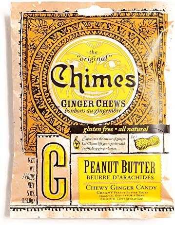 Chimes Peanut Butter Ginger Chew 5 oz each (1 Item Per Order)