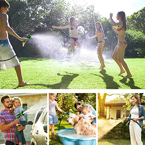Expanding Garden Hose 75 ft - Expandable Garden Hose Leak-Proof with 3 -Layer Latex Core - 2026 Version/New Patented,Lightweight, Durable, No-Kink Flexible Retractable Water Hose