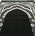 Prayer Rug - Plush Velvet Very Soft Islamic Muslim Turkish Janamaz Sajadah Carpet 'Ipek' (Green)