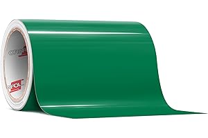 ORACAL Rouleau de ruban adhésif permanent vert brillant 651 pour loisirs créatifs et panneaux (15,2 cm x 9,1 m)