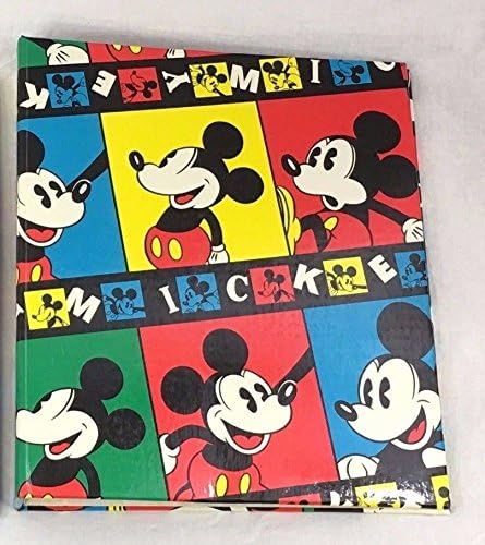 Amazon The Waltディズニーミッキーマウス3リングバインダーヴィンテージ式 ファイル バインダー 文房具 オフィス用品