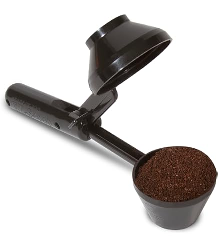 Ainovi 2-in-1 Powder Scoop & Funnel Combo - Spill-Free Scoop For Protein, Coffee, & Baby Formula | 10g Scoop Included For Shakers & K-Cups