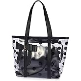 AIBILIEI Women's Clear Tote Bags Multi-Use Shoulder bag Handbag Beach bag Shopping Bag | Multi-Use, Beach bag, Shopping Bag