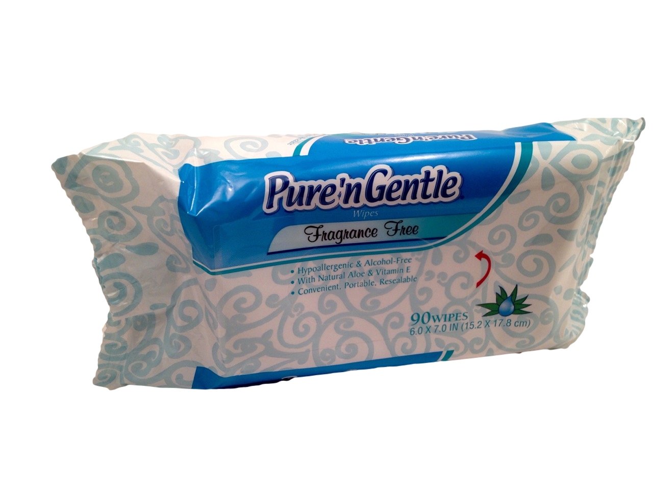 pure n gentle baby wipes