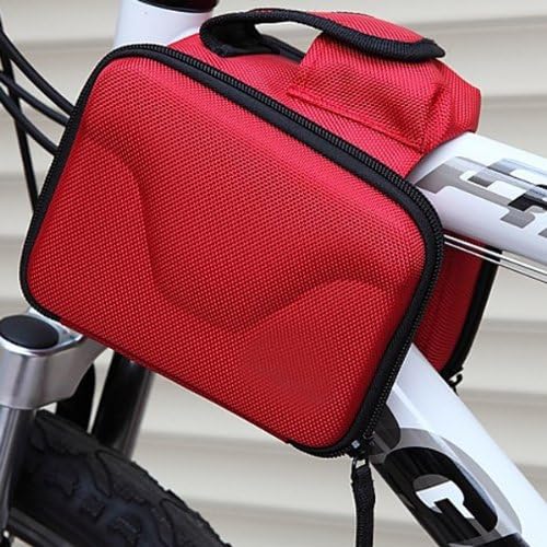 Bicycle Frame Double Bag Mountain Bike Bag Shell Saddle Bag.