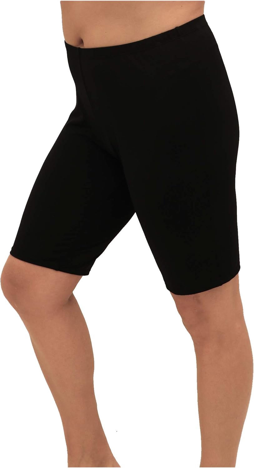 plus size swim bike shorts