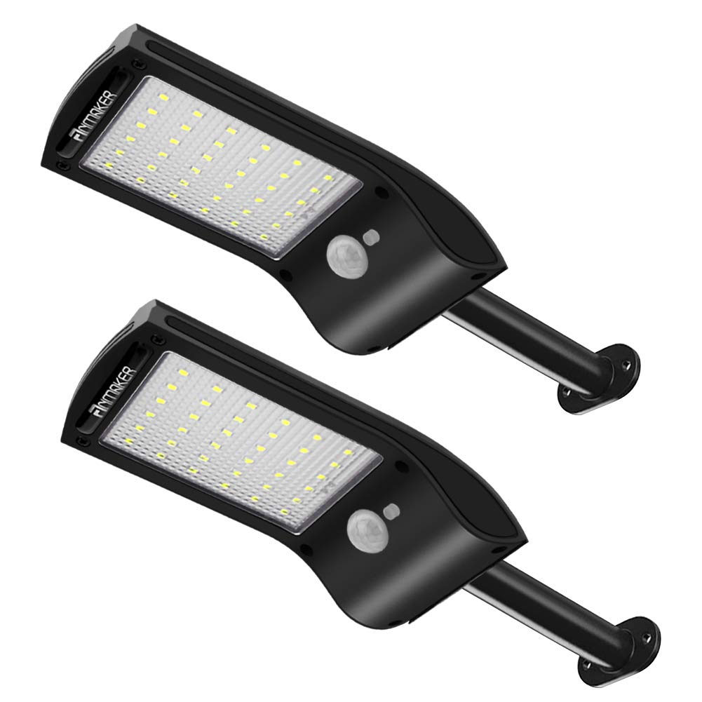 Lamparas Luces LED Solares Para Exterior Patio Jardin Con Sensor De