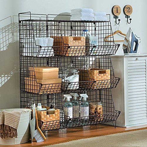 Sonoma Rustic Wire 9Cubby Storage Unit Improvements