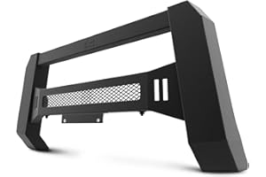 TAC TRUCK ACCESSORIES COMPANY TAC Modular Bull Bar Fit 2019-2025 Chevy Silverado 1500 (Exclude 2019 Silverado 1500 LD /2022-2024 Models with Super Cruise System&Incl. 2022 Silverado 1500 LTD) Truck Pickup Fine Textured Black