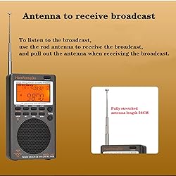 HRD-747 SSB Shortwave Radio FM MW SW CB AIR VHF UHF