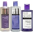 Pro:Voke Set Of 3 - Touch Of Silver - Silver Daily Maintenance Shampoo 200Ml, Daily Nourish Conditioner 200Ml & Twice A Week Brightening Shampoo 150Ml