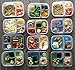 Multi-color 6 PACK. 3 compartment reusable food storage containers-Bento Lunch Box set best for kids lunch & Meal Prep. Easy Storage, suitable for Freezer-Microwave and dishwasher. Premium BPA free